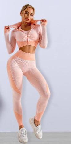 3-Piece Seamless Yoga Set for Women