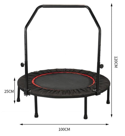 Foldable Mini Fitness Trampoline (40")