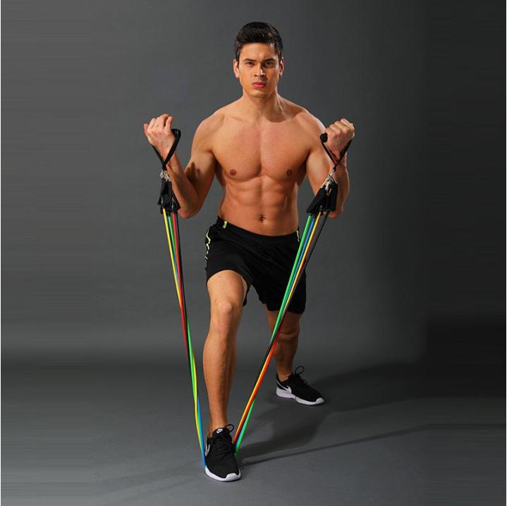 Resistance Band Set with Ankle Straps