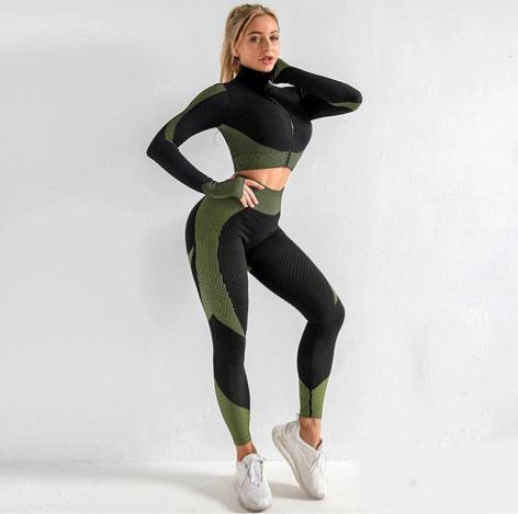 3-Piece Seamless Yoga Set for Women