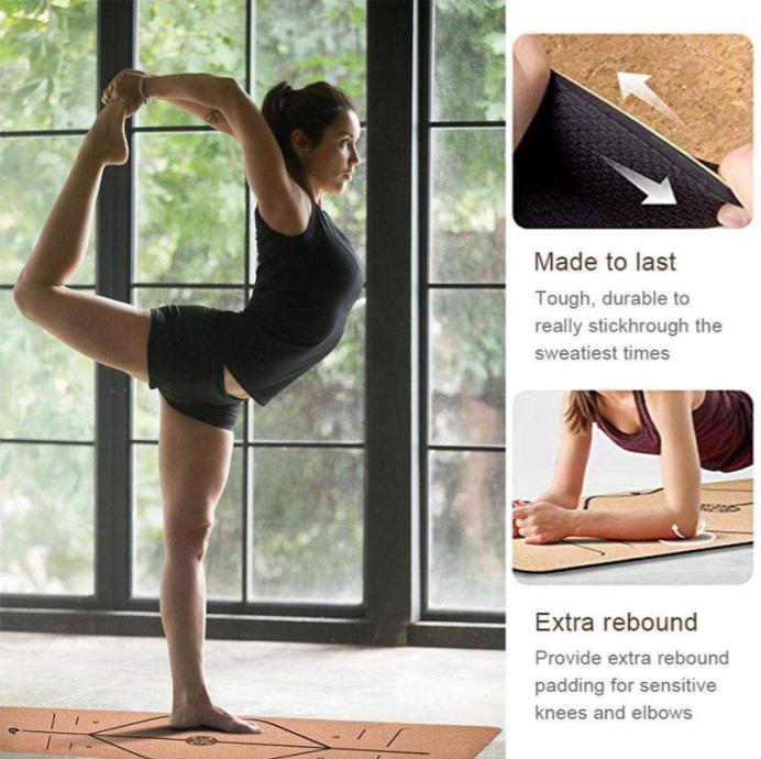 Premium Yoga Cork Mat