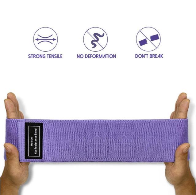 Non-Slip Glute Resistance Band Set