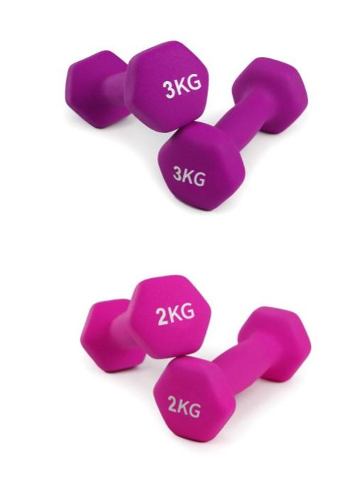 Neoprene Hex Dumbbells
