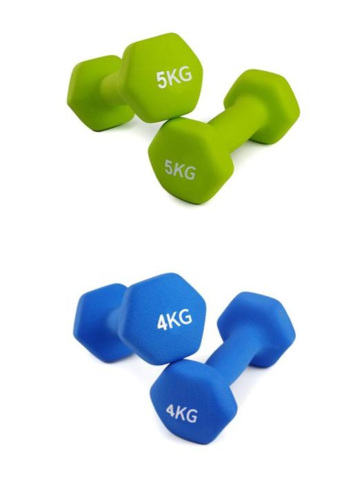 Neoprene Hex Dumbbells